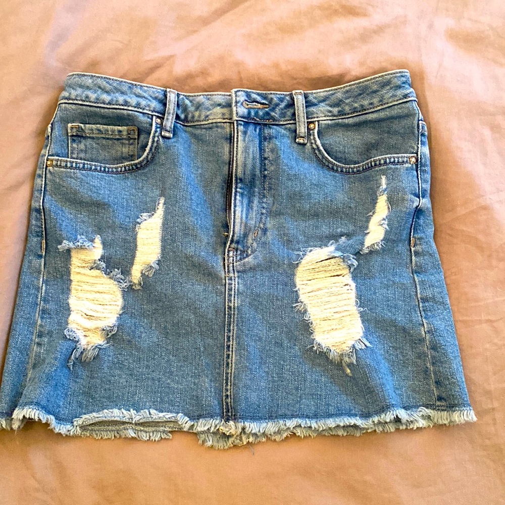 Jean skirt